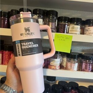Stanley Pink Big Grip Travel Quencher
